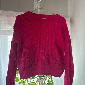 Women's Knit Sweater - Pink
